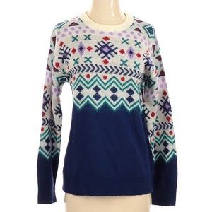 Fair Isle Pullover Sweater